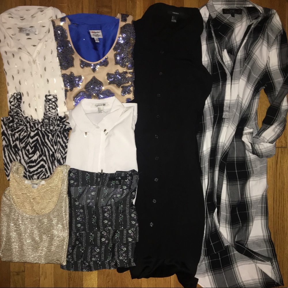 DRESSY CASUAL BUNDLE (Sz. Sm) like new w/our tags